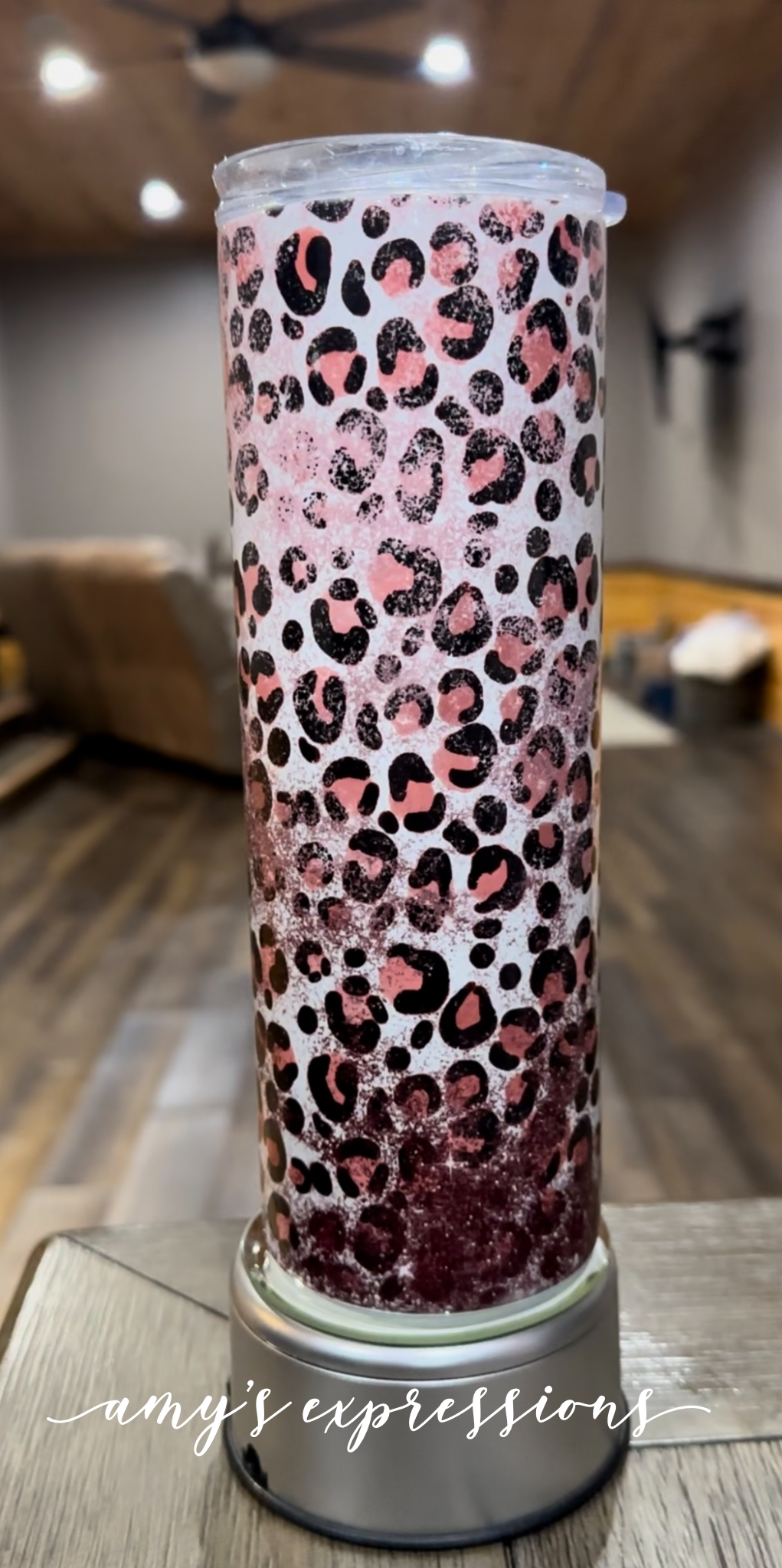 Cupid’s Glitter Spill 20 oz tumbler