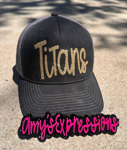 Titan sparkle cap