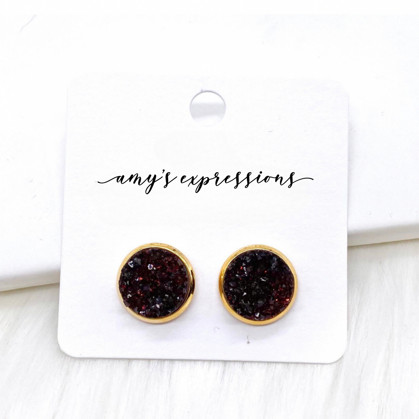 Spirit Studs Maroon & Gold
